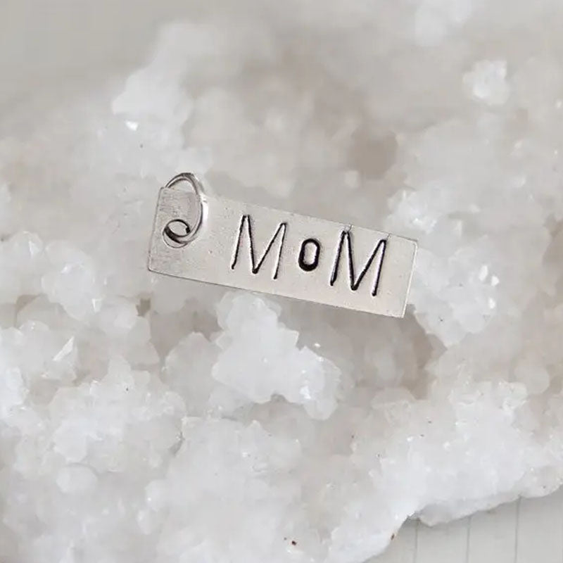 Hand Stamped Metal Tag Pendants