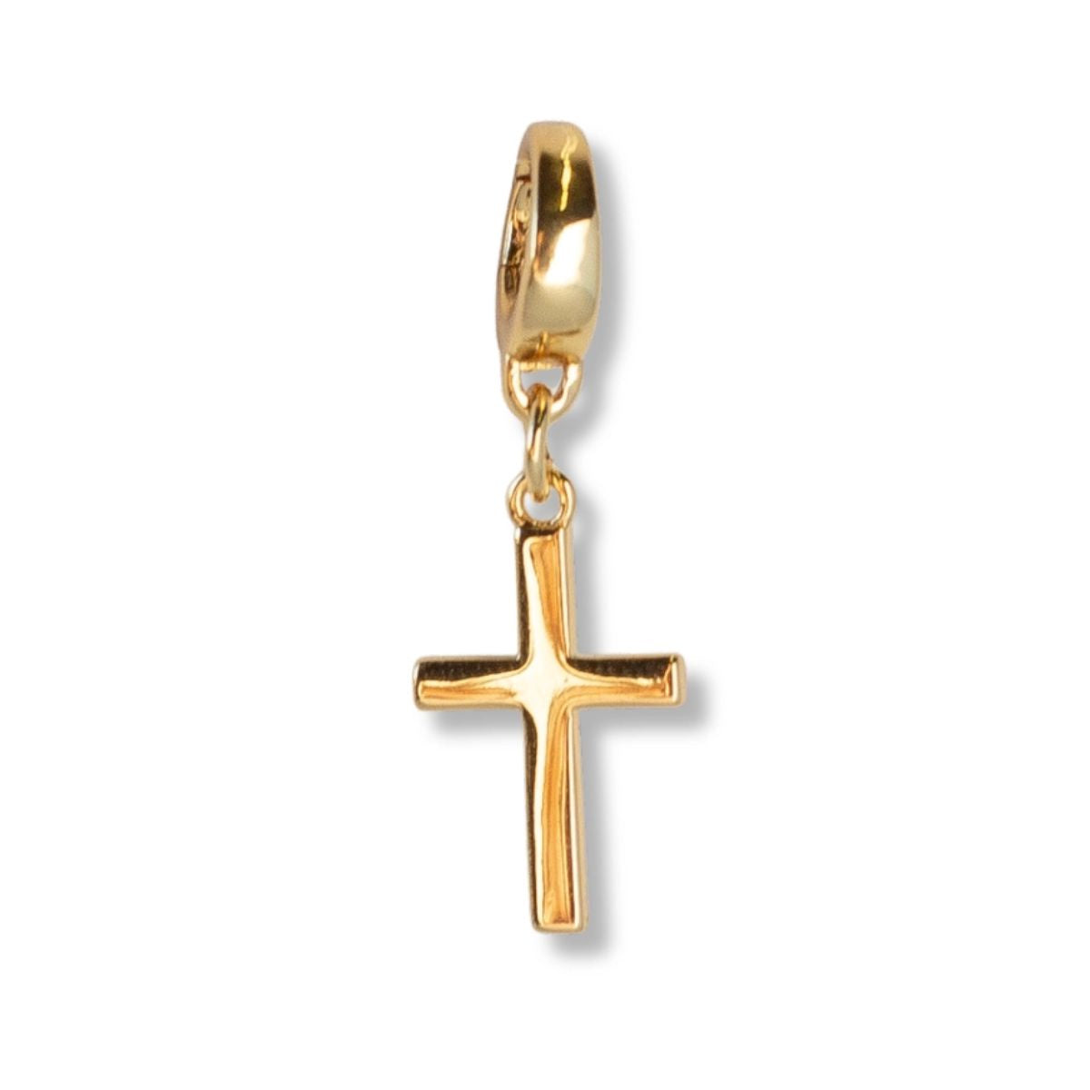 Gold Cross Charm