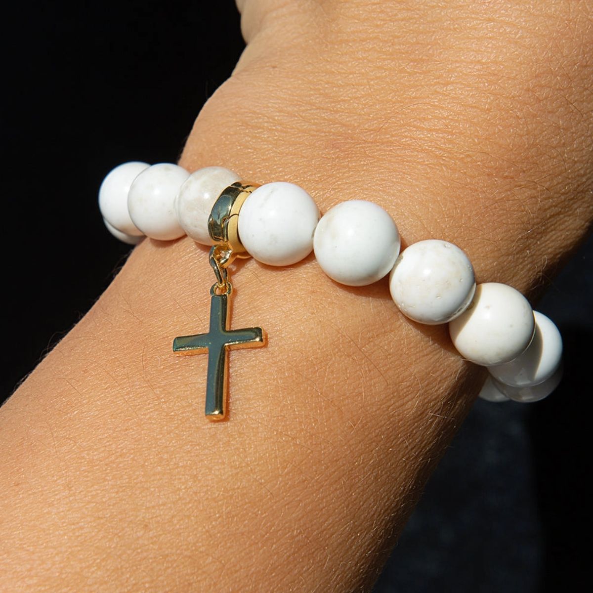 Gold Cross Charm