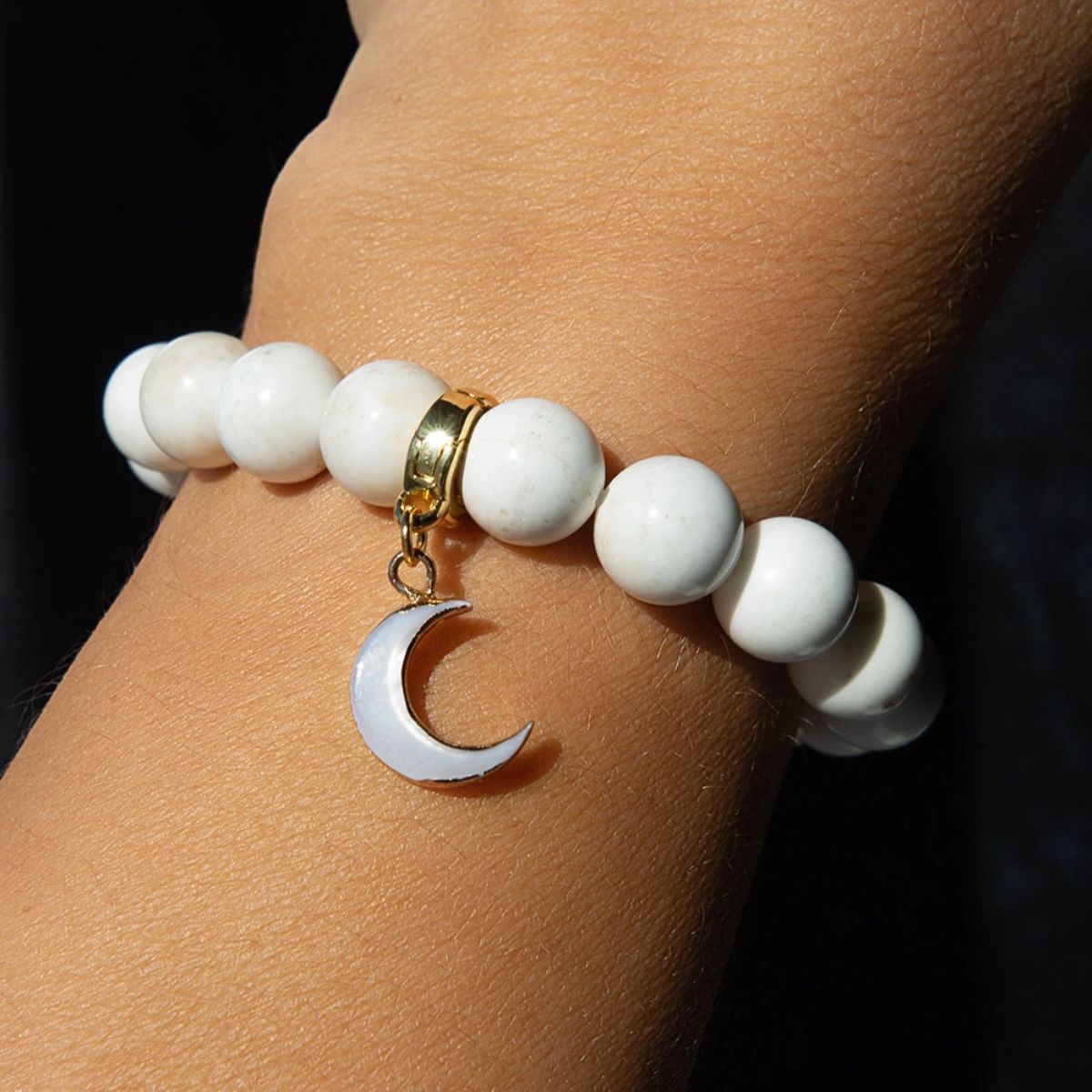 Gold Moon Charm