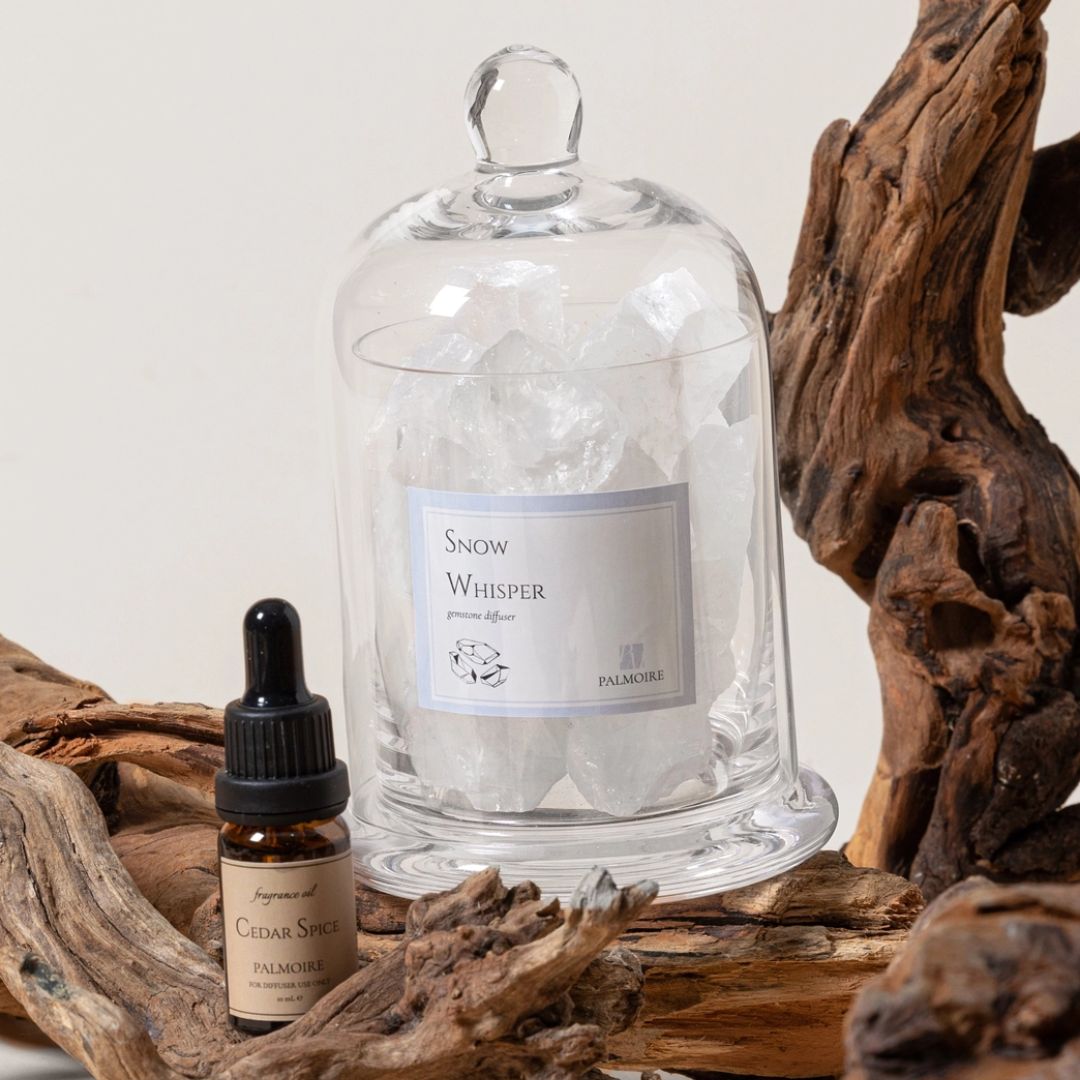 Snow Whisper Gemstone Diffuser