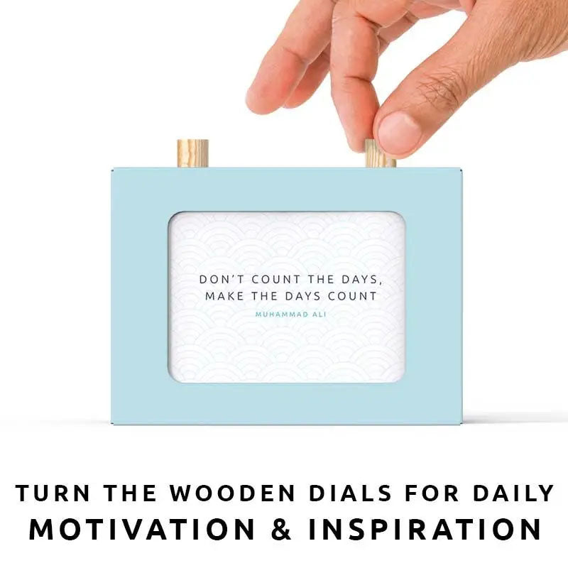 101 Motivational Quotes Box directions.