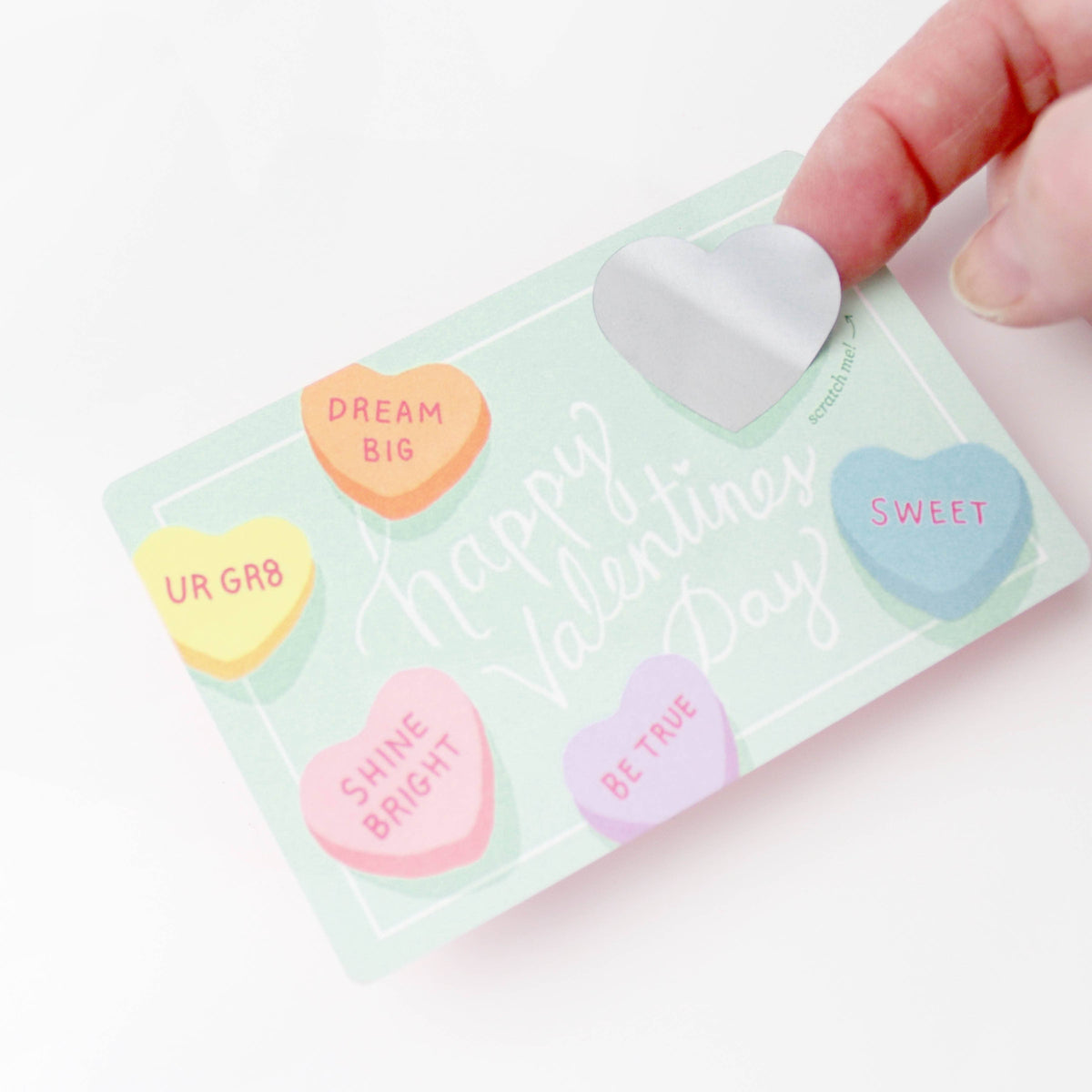 Scratch-off Sweetheart Valentines - 18 pc