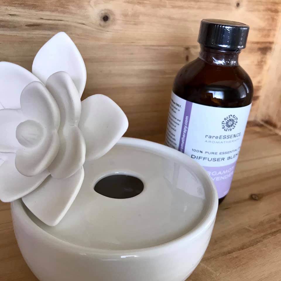 Lotus Bergamot Lavender Essential Oil Diffuser
