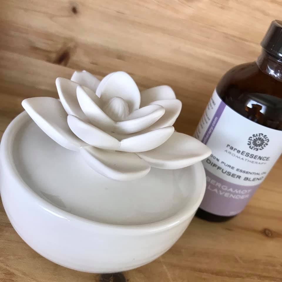 Lotus Bergamot Lavender Essential Oil Diffuser