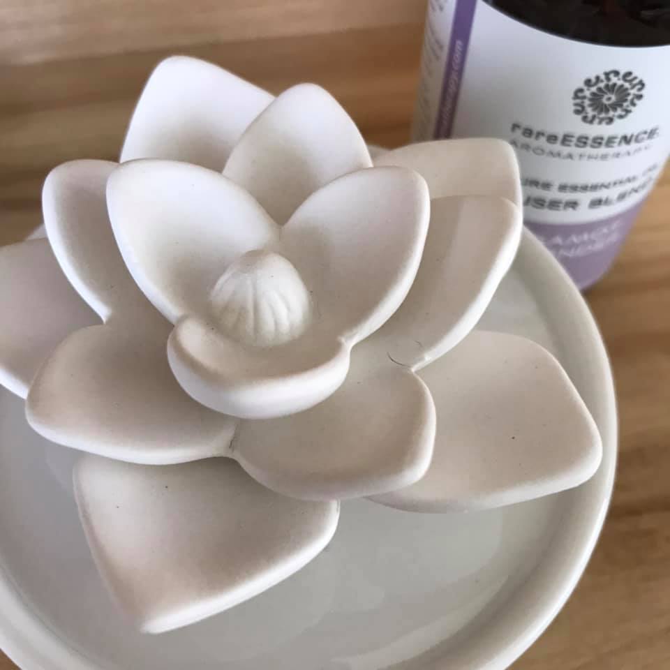 Lotus Bergamot Lavender Essential Oil Diffuser