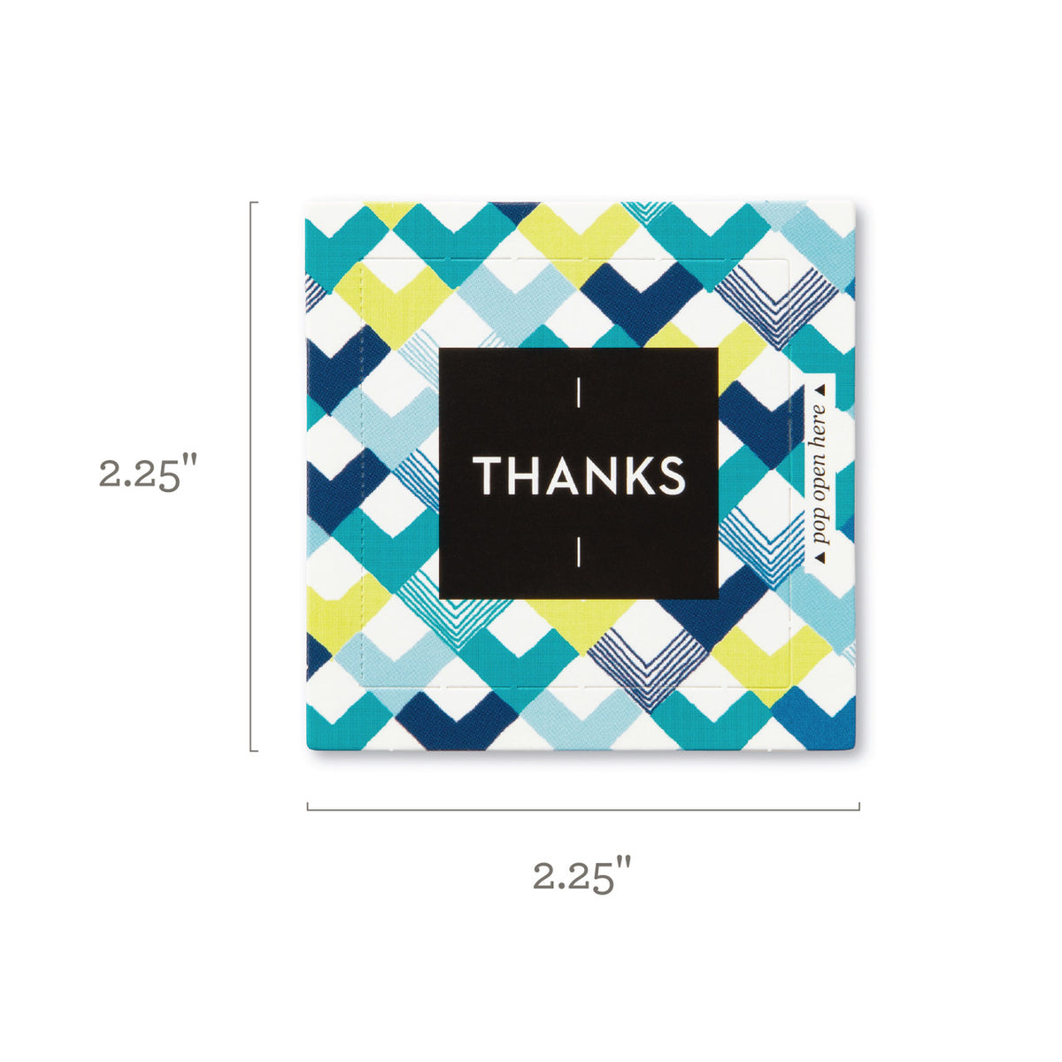 Cards are 2.25" square