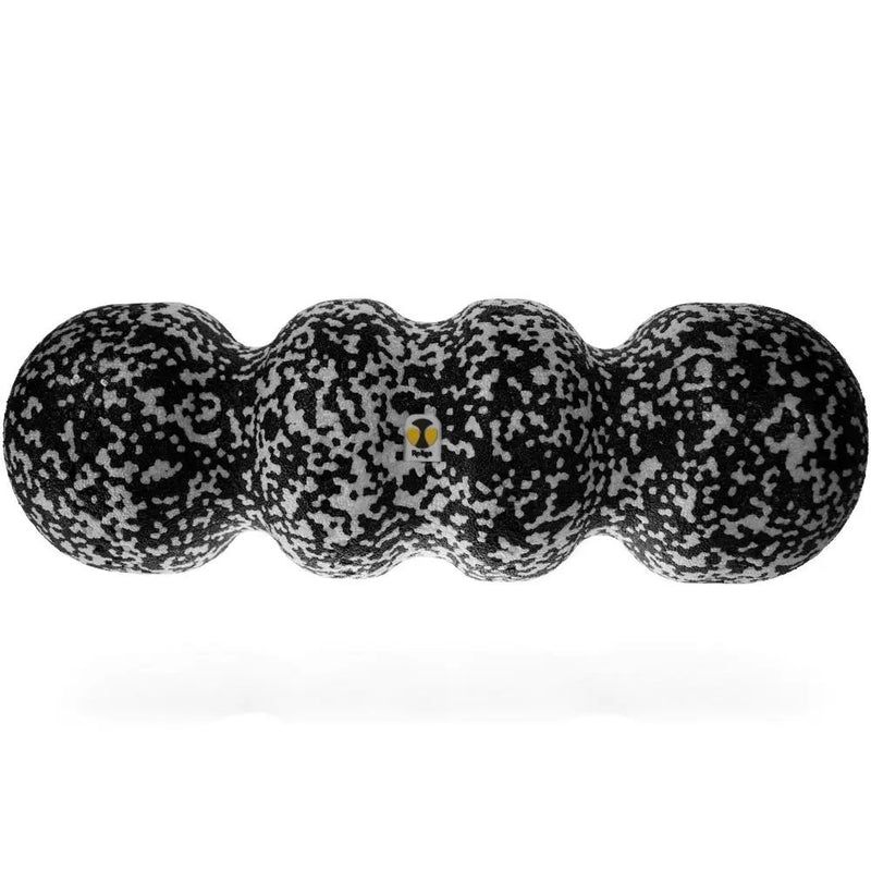 Black & white speckled soft density foam roller