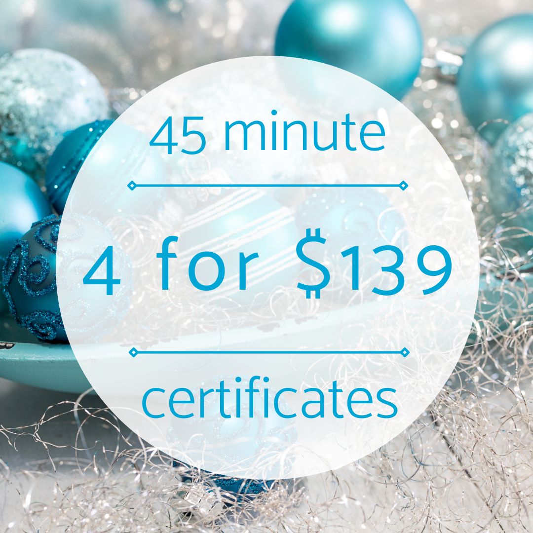 45 minute aqua massage or amethyst biomat certificates - four for $139