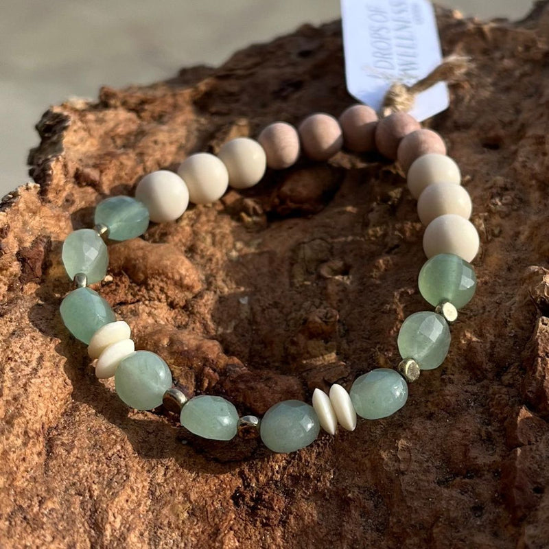 Ellory - Jade Beaded Diffuser Bracelet