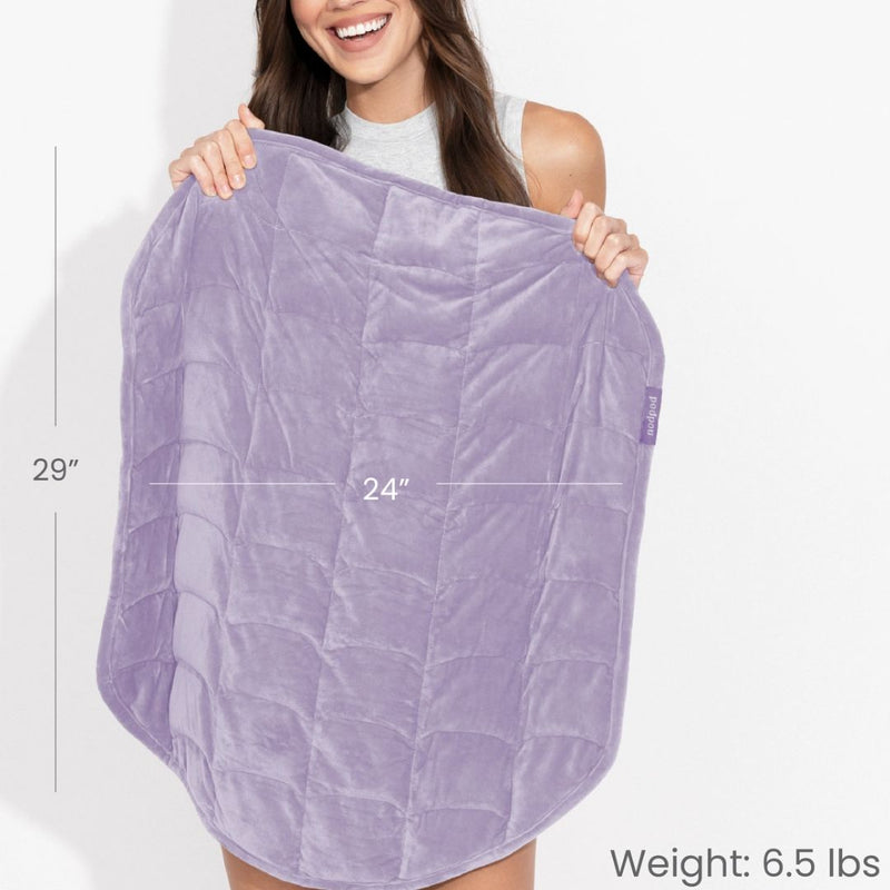 Dimensions of weighted Nodpod blanket - 24" x 29"