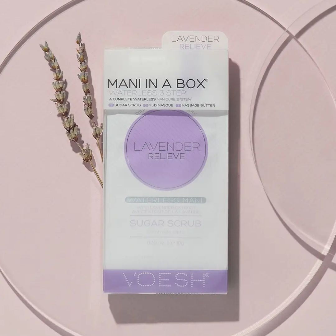 Lavender Relieve Mani in a Box