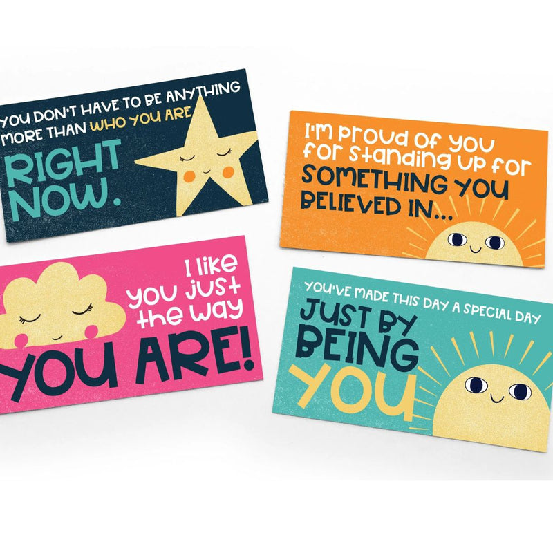 Sample of Mister Rogers Lunch Notes cards