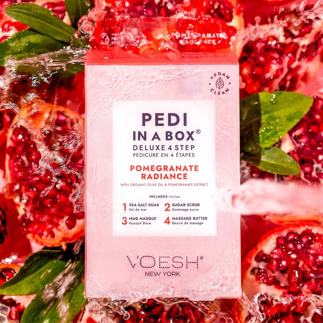 Pedi in a Box (4 step) - Pomegranate Radiance