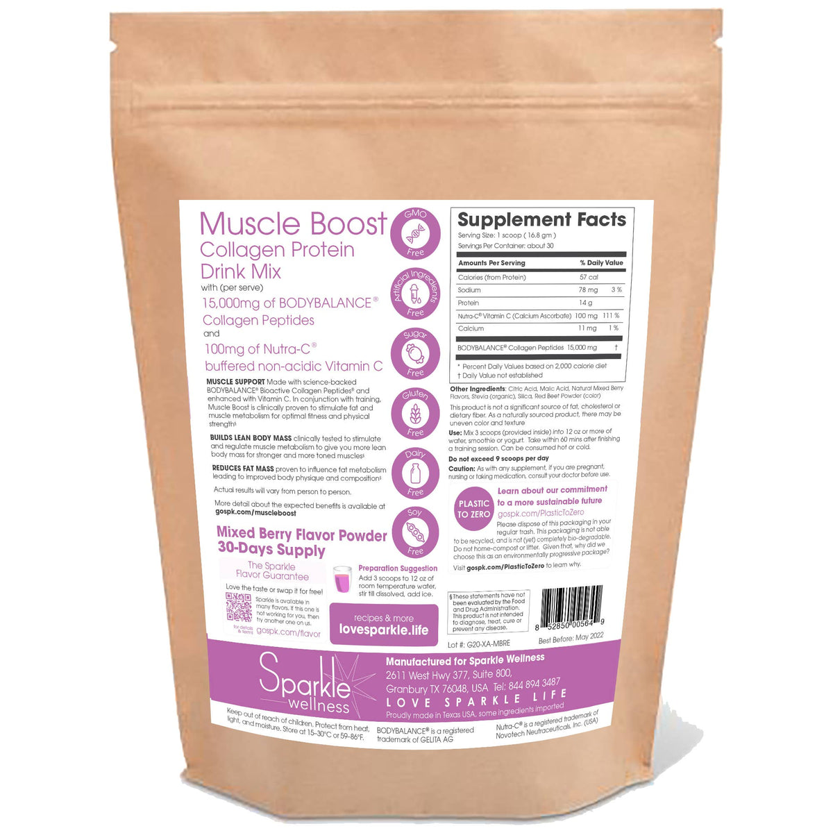 Body Balance Collagen for Lean Muscle Mass