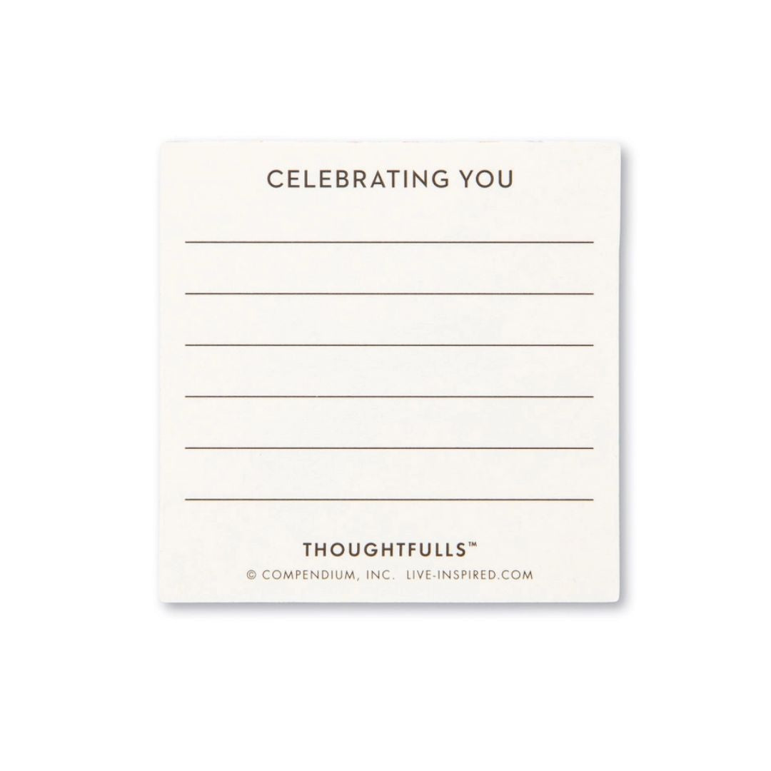 Back of cards are lined to write a personal message