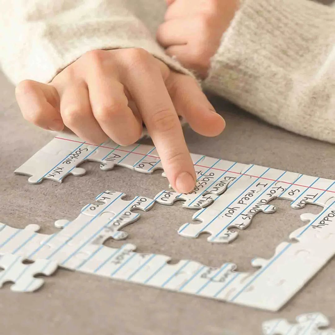 Letter Jigsaw Puzzle