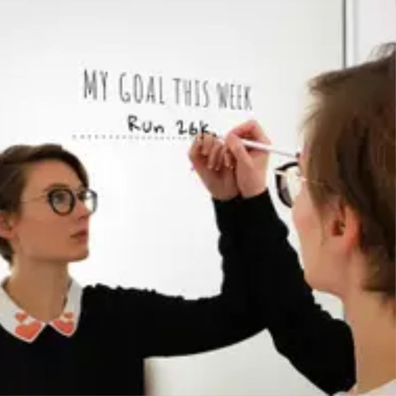 "My Goal" mirror sticker